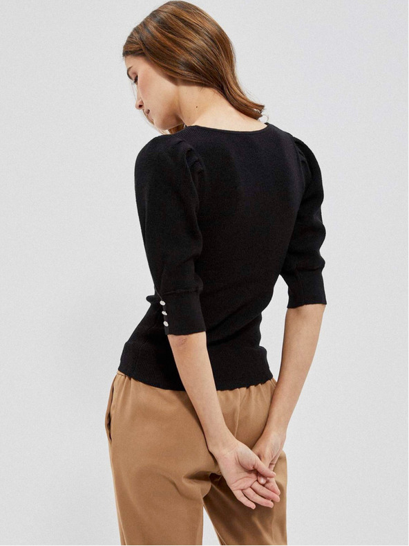 Moodo Fekete női pulóver Moodo