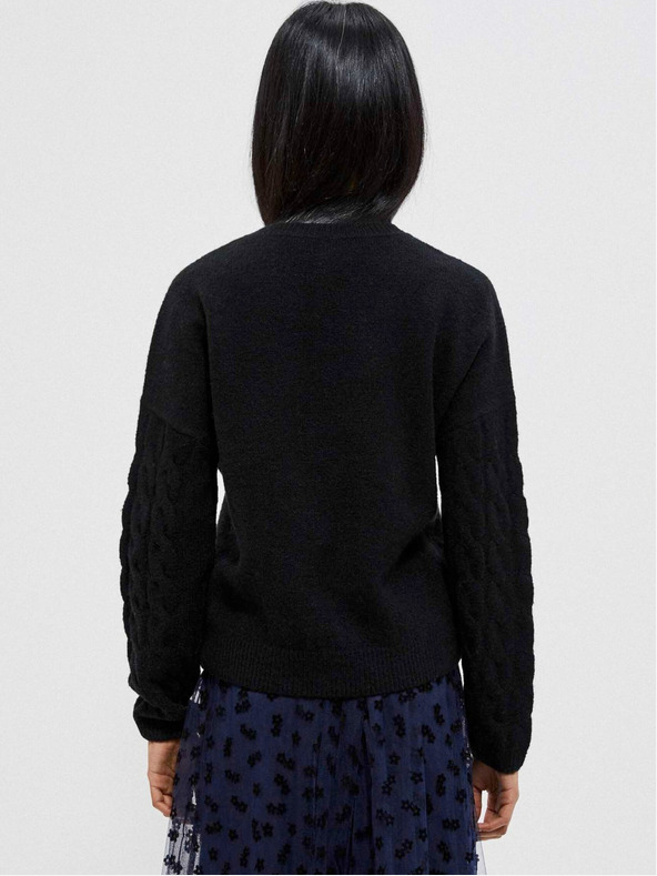 Moodo Fekete női pulóver Moodo