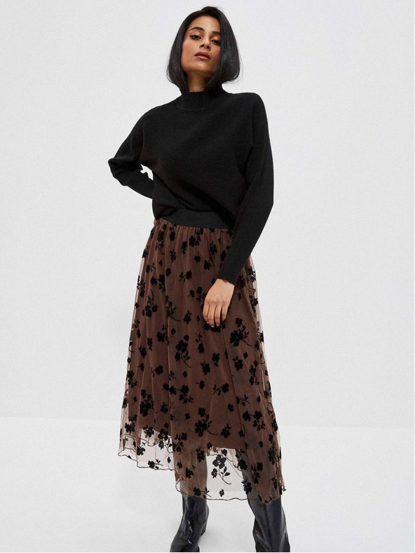 Moodo Fekete női pulóver Moodo