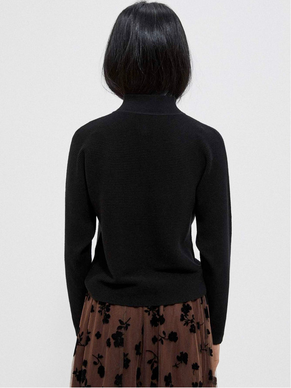 Moodo Fekete női pulóver Moodo