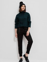 Moodo Sötétzöld női pulóver Moodo