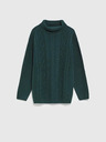 Moodo Sötétzöld női pulóver Moodo