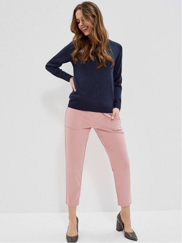 Moodo Sötétkék női pulóver Moodo