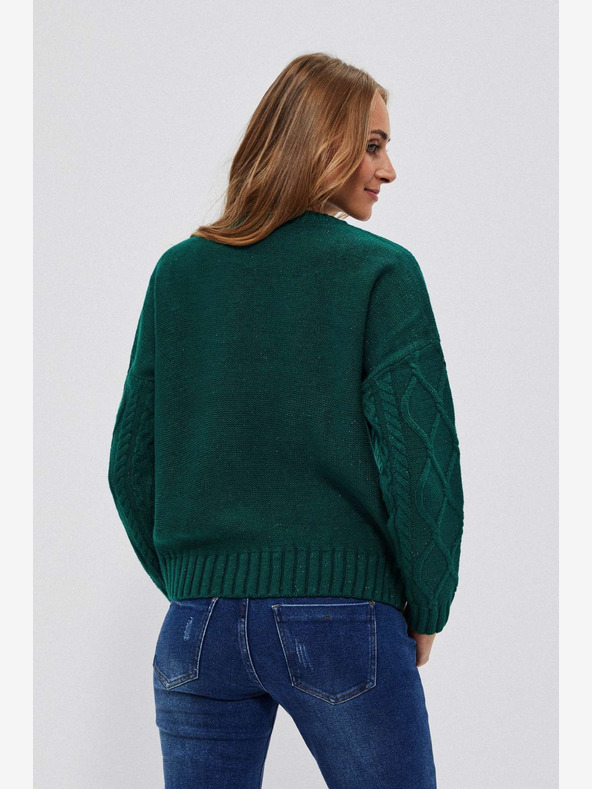 Moodo Zöld női kardigán Moodo