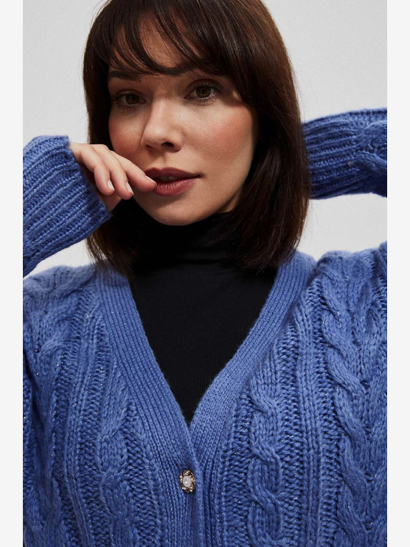 Moodo Kék női kardigán Moodo