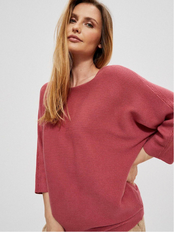 Moodo Rózsaszín női kardigán Moodo