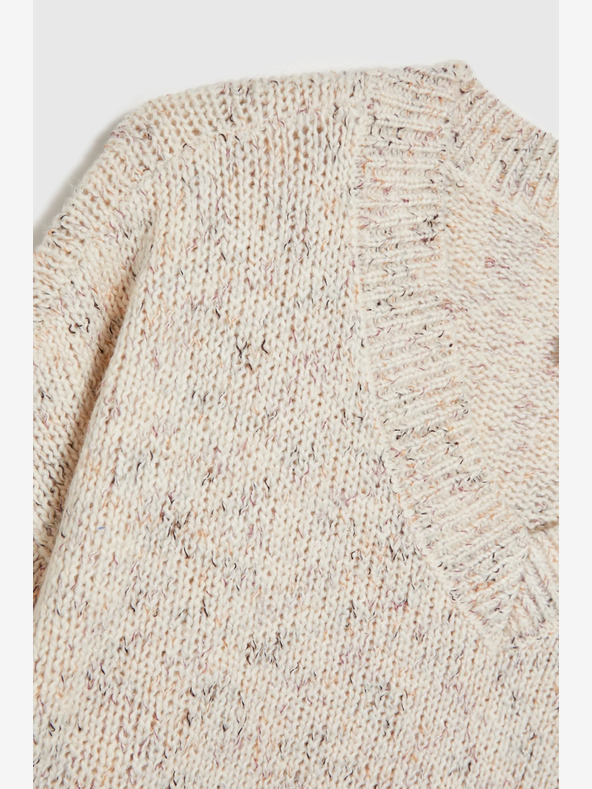 Moodo Moodo Bézs női pulóver