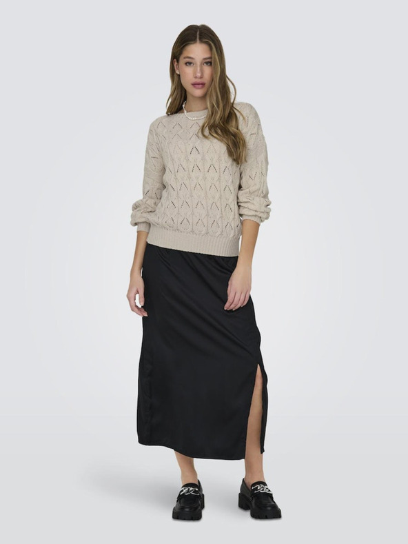 ONLY Bézs női pulóver CSAK