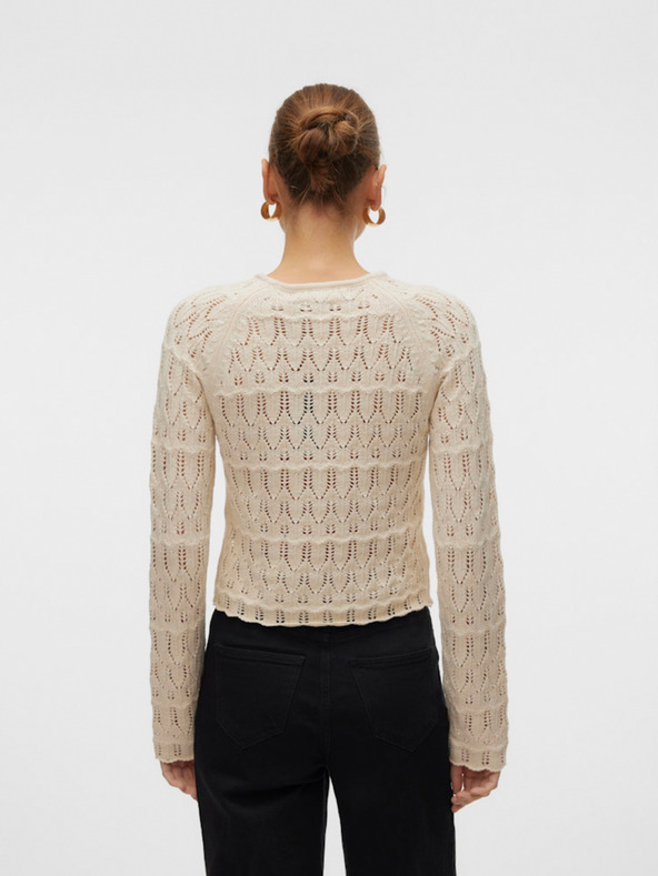 Vero Moda Bézs színű női Vero Moda pulóver
