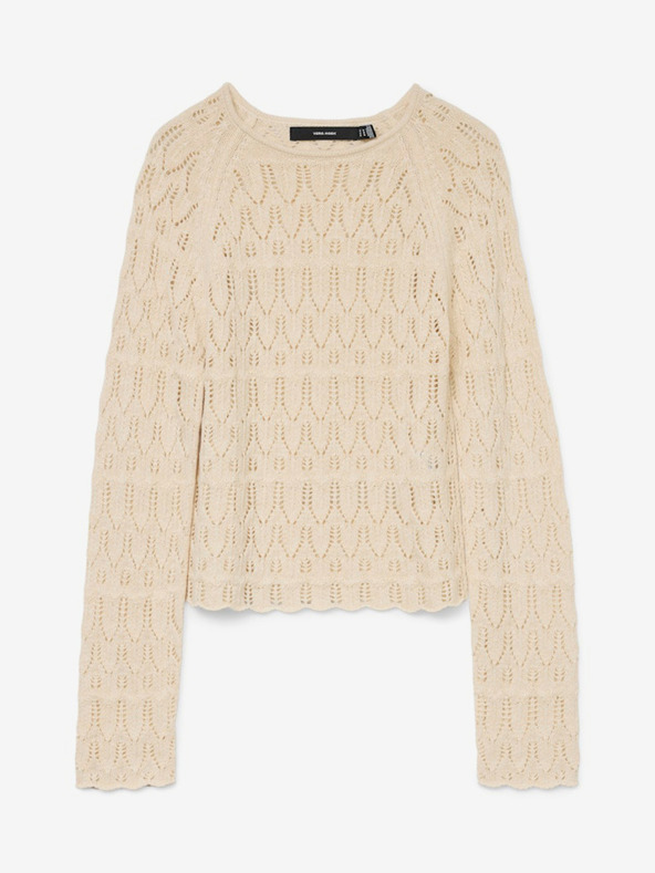 Vero Moda Bézs színű női Vero Moda pulóver