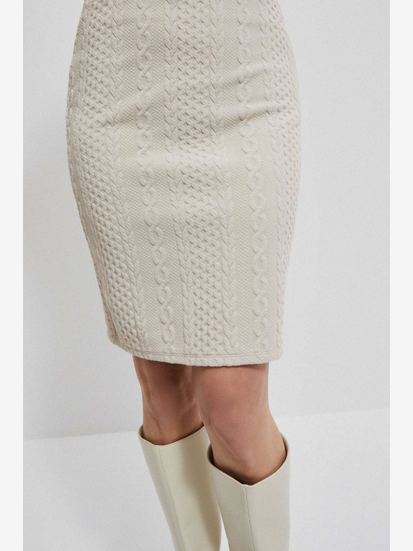 Moodo Moodo Bézs női szoknya