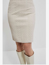 Moodo Moodo Bézs női szoknya