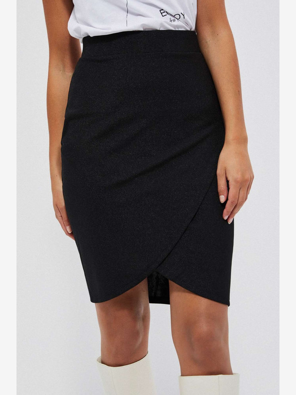 Moodo Fekete női szoknya Moodo