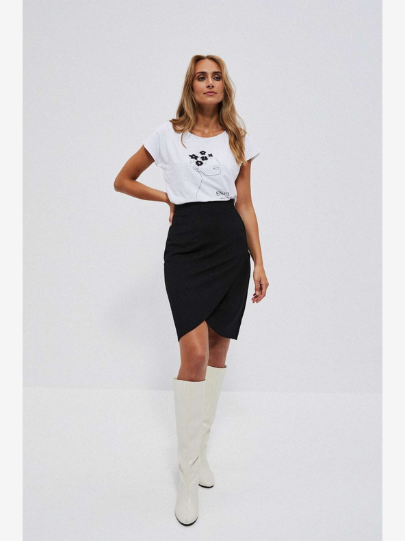 Moodo Fekete női szoknya Moodo