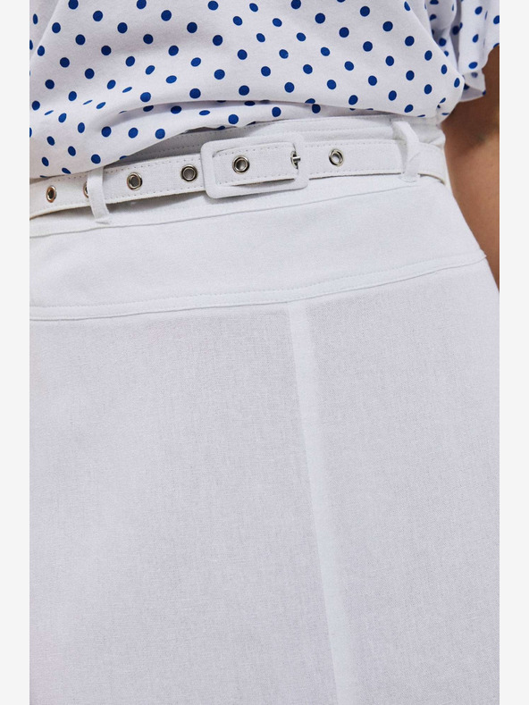 Moodo Fehér női szoknya Moodo