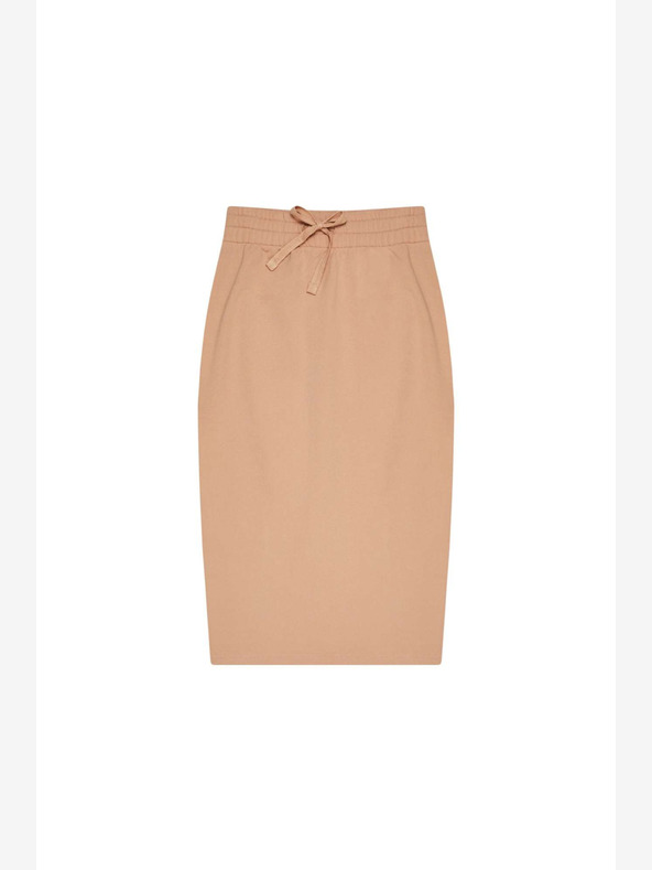 Moodo Bézs női melegítőnadrág szoknya Moodo