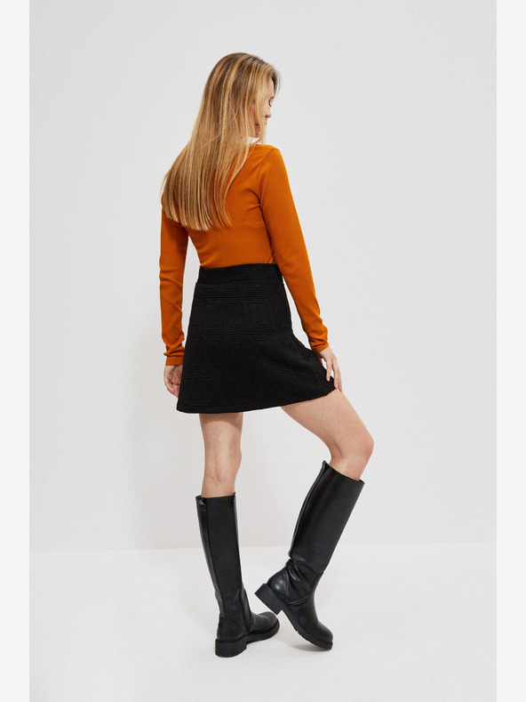 Moodo Fekete női szoknya Moodo