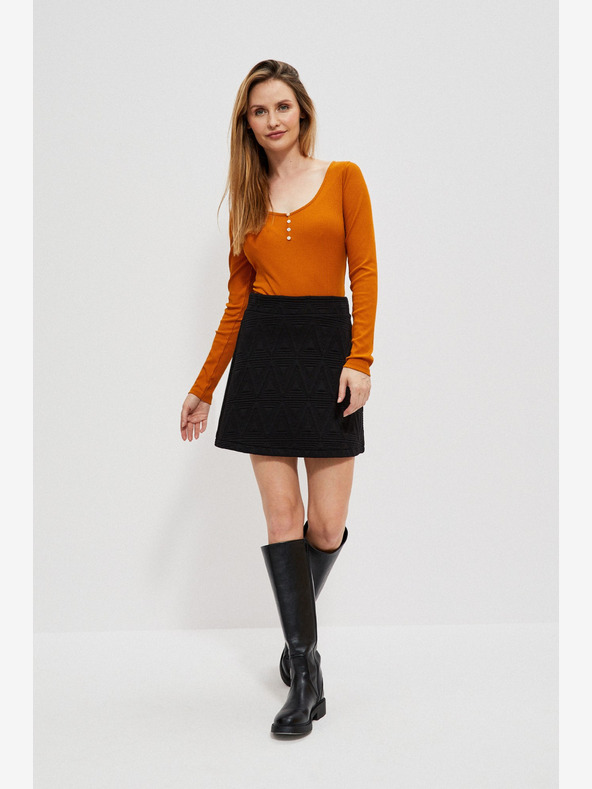 Moodo Fekete női szoknya Moodo