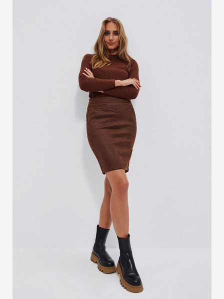 Moodo Barna Női melegítőnadrág szoknya Moodo