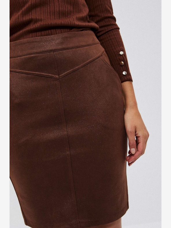 Moodo Barna Női melegítőnadrág szoknya Moodo