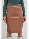 Moodo Barna női műbőr szoknya Moodo