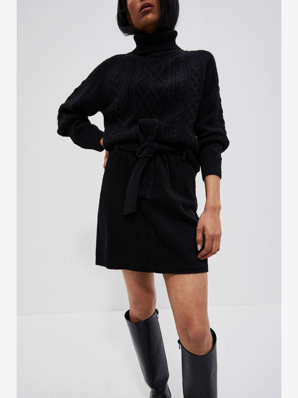 Moodo Fekete női szoknya Moodo