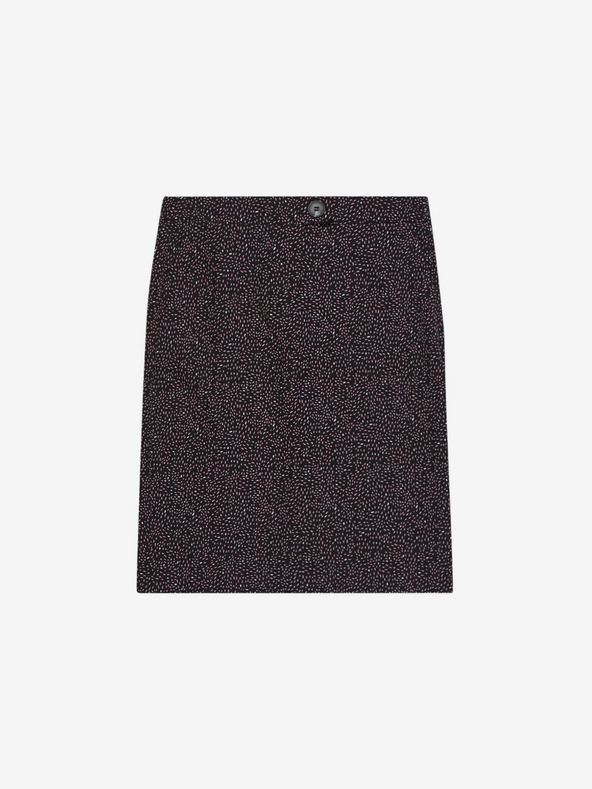 Moodo Fekete női mintás szoknya Moodo