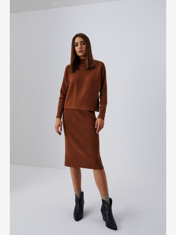 Moodo Barna Női melegítőnadrág szoknya Moodo