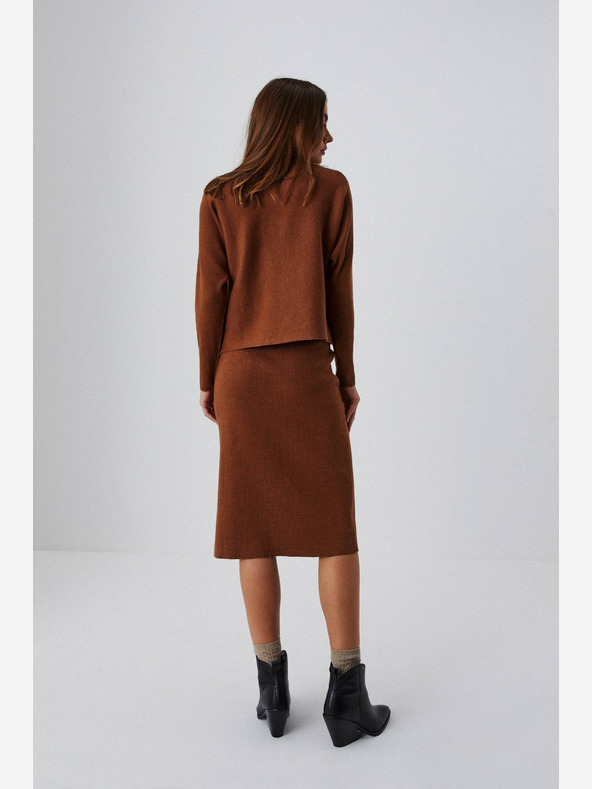 Moodo Barna Női melegítőnadrág szoknya Moodo