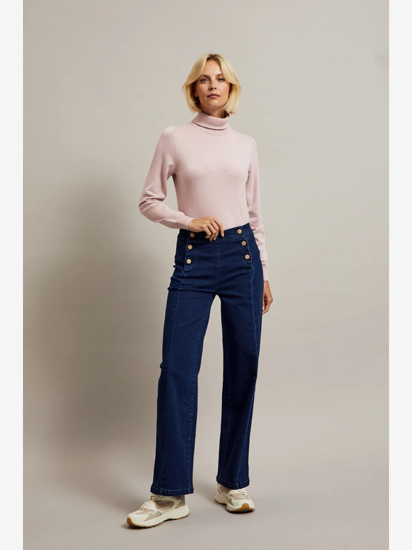 Moodo Világos rózsaszín női garbó Moodo