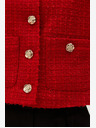 Moodo Moodo Piros gombos kabát
