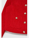 Moodo Moodo Piros gombos kabát