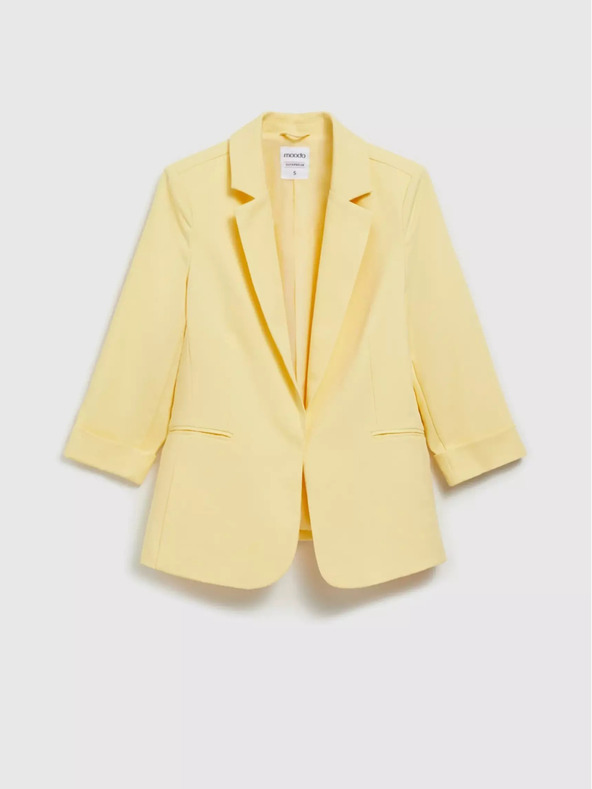 Moodo Sárga kabát 3/4 ujjal Moodo