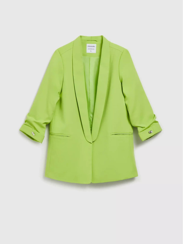 Moodo Zöld kabát 3/4 ujjal Moodo