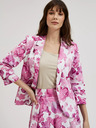Moodo Rózsaszín mintás kabát Moodo