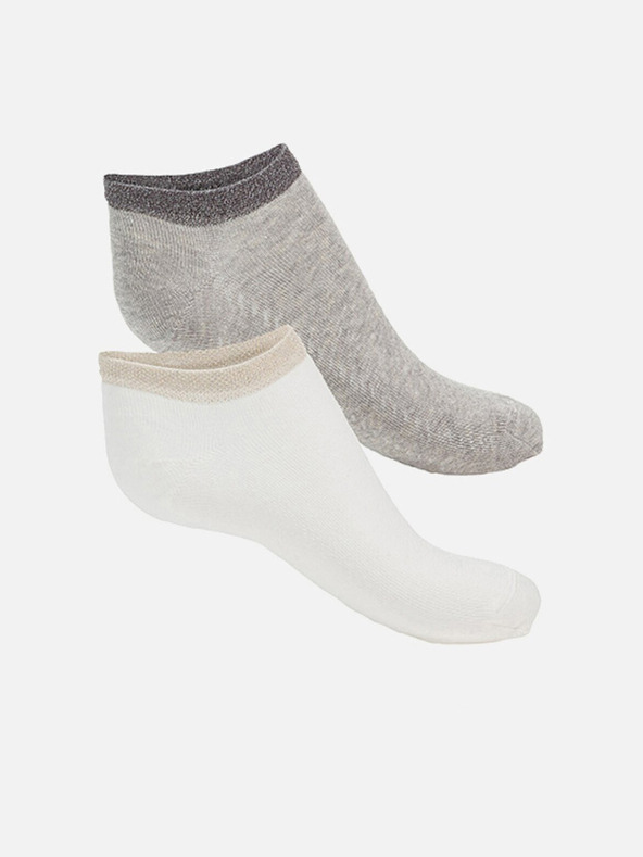 Geox Fehér és szürke női zokni 2 csomag Geox