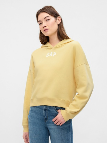 GAP Crop pulóver logóval GAP