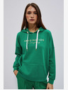 Moodo Zöld női kapucnis pulóver Moodo