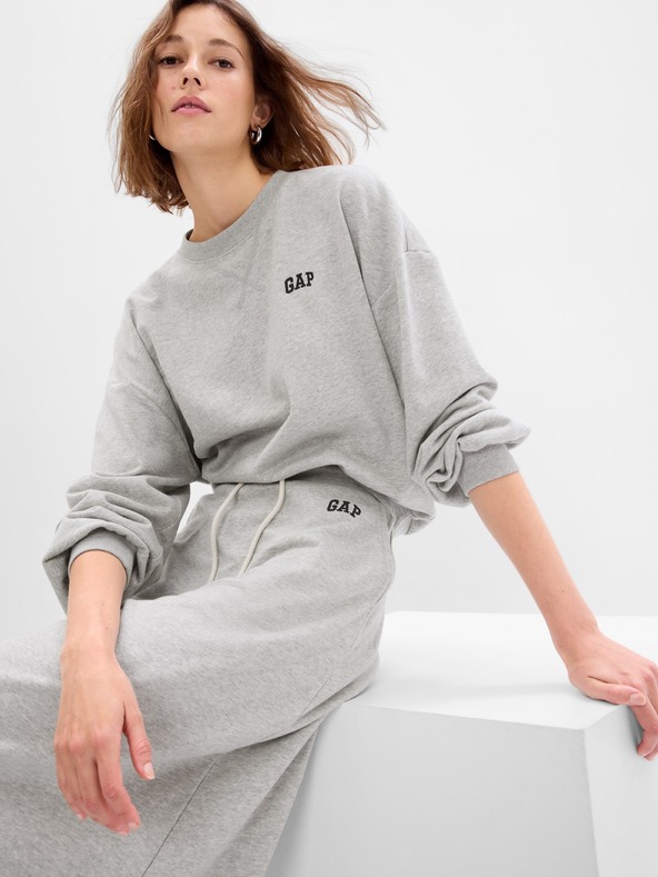 GAP Oversize polár pulóver GAP