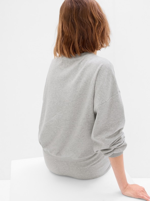 GAP Logós oversized pulóver GAP