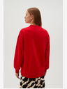 Moodo Piros női kapucnis pulóver Moodo
