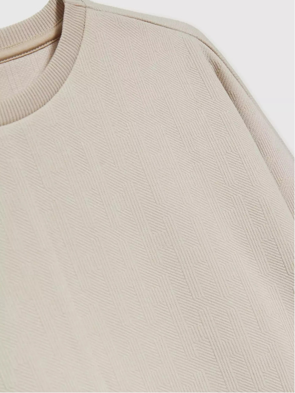 Moodo Bézs női pulóver Moodo