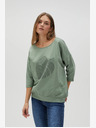 Moodo Zöld női pulóver Moodo