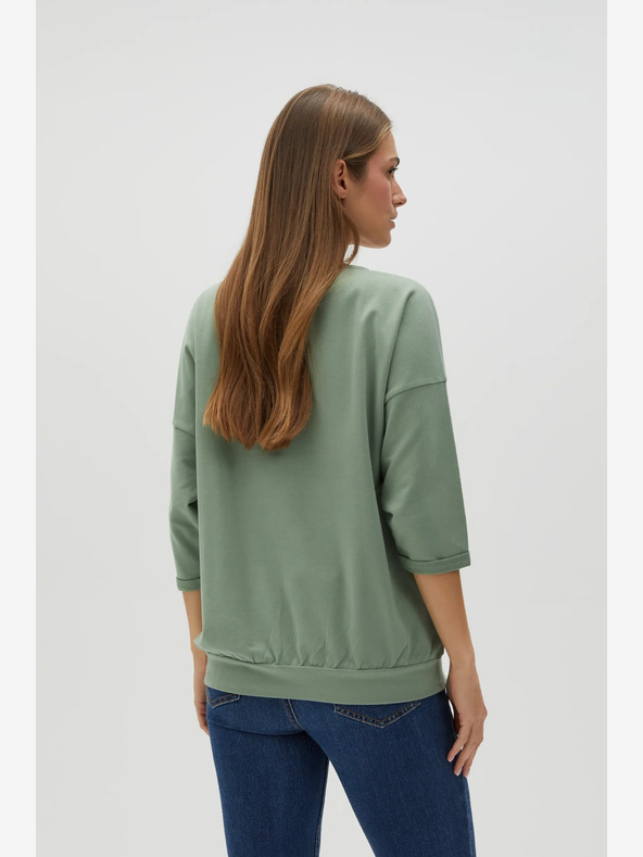 Moodo Zöld női pulóver Moodo