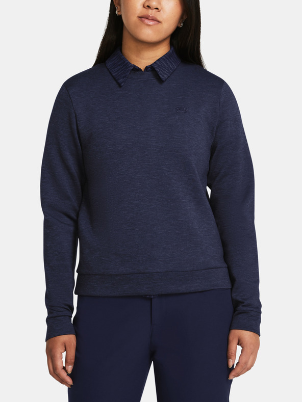 Under Armour Női felső Under Armour UA Drive Midlayer Crew-BLU