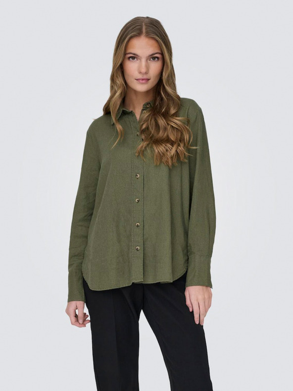 Jacqueline de Yong Khaki női póló JDY