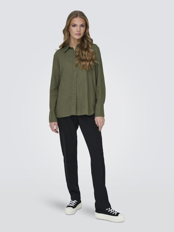 Jacqueline de Yong Khaki női póló JDY