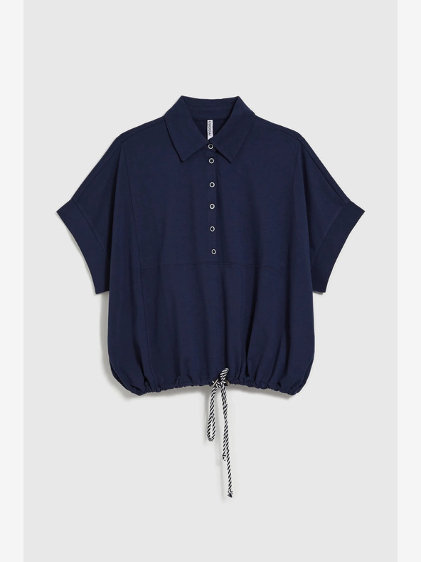 Moodo Sötétkék női póló Moodo