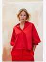 Moodo Piros női blúz Moodo