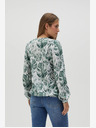 Moodo Fehér és zöld női mintás blúz Moodo
